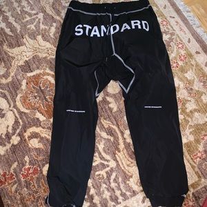 United standards black joggers